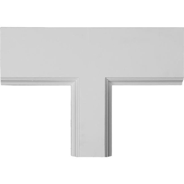 Dwellingdesigns 14 x 2 x 20 in. Perimeter Tee for 5 Traditional Coffered Ceiling System DW281762